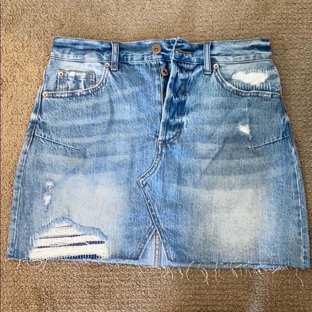 Denim skirt